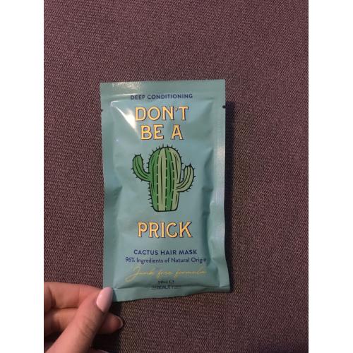 Action Don't be a Prick Deep Conditioning Hair Mask Cactus (Maska do włosów z kaktusem) - opinie | zdjęcie do recenzji od brzozowskaaa - 1