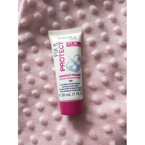 Rimmel Baza Fix & Protect SPF 25 (Baza pod makijaż) - opinie | zdjęcie do recenzji od ReescueeMee