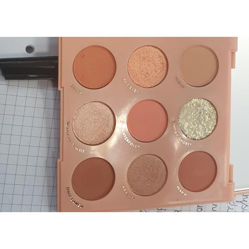ColourPop Baby Got Peach Eyeshadow Palette (Paleta 9 cieni do powiek) - opinie | zdjęcie do recenzji od Szylwiiaa