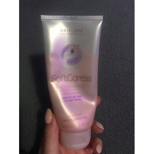 Oriflame Soft Caress, Nourishing Hand Cream (Odżywczy krem do rąk) - opinie | zdjęcie do recenzji od brzozowskaaa