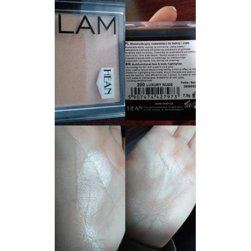 Hean Glam, Highlighter Powder (Rozświetlacz do twarzy i ciała (stara wersja)) - opinie | zdjęcie do recenzji od Igsylwu