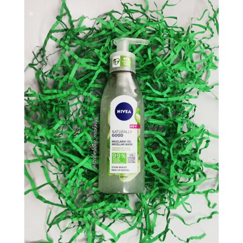 Nivea Naturally Good, Żel micelarny `Organiczny aloes` - opinie | zdjęcie do recenzji od izabela_makeup