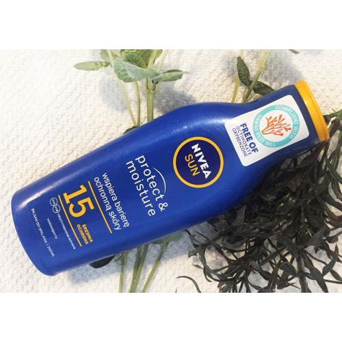 Nivea Sun Protect & Moisture, Nawilżający balsam do opalania SPF 15 - opinie | zdjęcie do recenzji od 49510cba5fef09f401ffe3f49994f01f3485a7ad_607cb9f26ba11