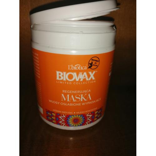 L'biotica Biovax Limited Collection, Jaśmin Indyjski i Mleko Kokosowe, Regenerująca maska do włosów osłabionych i wypadających - opinie | zdjęcie do recenzji od 2df6c74de540ecd4124e8b2303d717b10dffdce0_60b024979890a