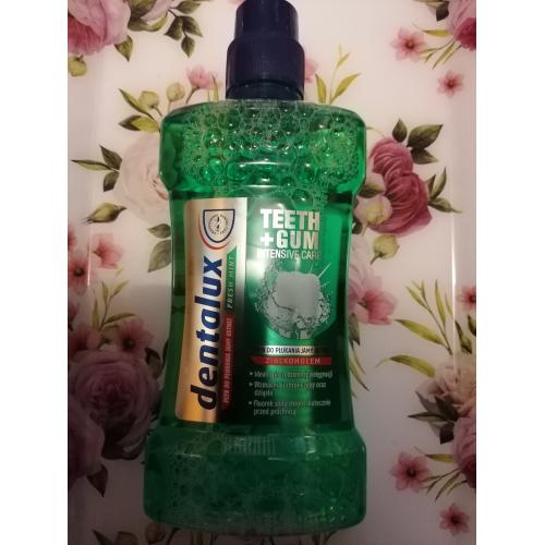 Dentalux Teeth & Gum Care Fresh Mint Mouthash (Płyn do płukania jamy ustnej z alkoholem) - opinie | zdjęcie do recenzji od renata_bernat