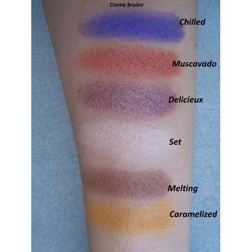 I Heart Revolution Creme Brulee Chocolate Shadow Palette (Paleta 18 cieni do powiek) - opinie | zdjęcie do recenzji od Smerfeta83 - 3