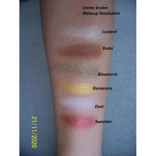 I Heart Revolution Creme Brulee Chocolate Shadow Palette (Paleta 18 cieni do powiek) - opinie | zdjęcie do recenzji od Smerfeta83 - 4