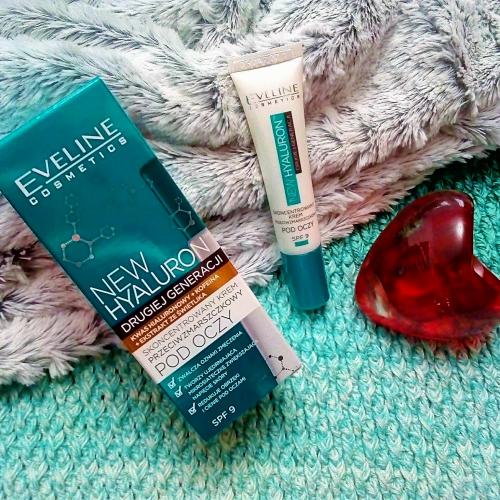 Eveline Cosmetics New Hyaluron Druga Generacja, Skoncentrowany krem pod oczy przeciwzmarszczkowy SPF 15 - opinie | zdjęcie do recenzji od Elednor