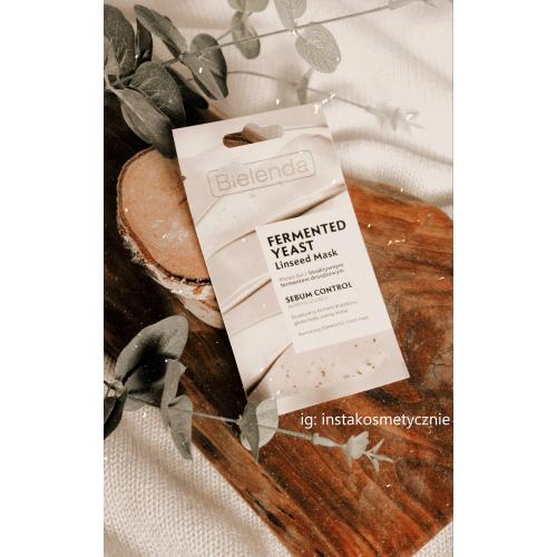 Bielenda Fermented Yeast Linseed Mask Sebum Control (Normalizująca maseczka z bioaktywnym fermentem drożdżowym) - opinie | zdjęcie do recenzji od vronov