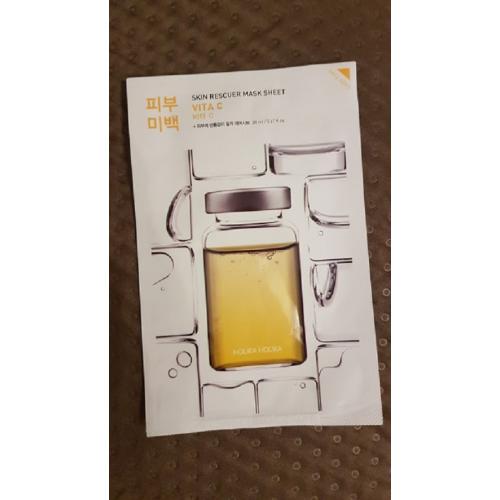 Holika Holika Skin Rescuer, Mask Sheet Vita C (Maska w płacie  rozjaśniająca) - opinie | zdjęcie do recenzji od AgaB1998 - 1