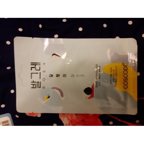 Coscodi Snail Hydrolyzed Collagen Mask (Kolagenowa maseczka w płacie `Śluz ślimaka`) - opinie | zdjęcie do recenzji od KIN0183 - 2