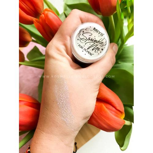 MIYO Sprinkle Me!, Pure Pigment (Sypki pigment do powiek) - opinie | zdjęcie do recenzji od alexxiape