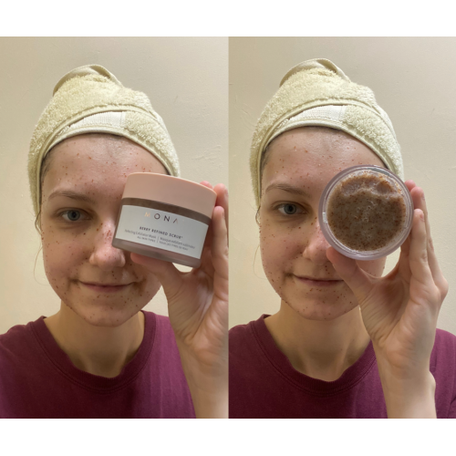 Monat Berry Refined Scrub Perfectig Exfoliator Mask (Scrub do twarzy) - opinie | zdjęcie do recenzji od kosmetycznieIGrA - 1