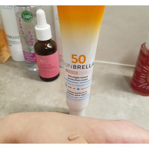 Dermedic Sunbrella, Ultralekki ochronny krem koloryzujący SPF 50 - opinie | zdjęcie do recenzji od Basiaa99