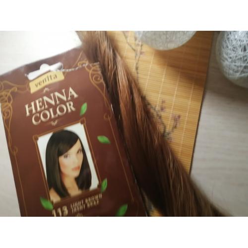 Venita Henna Color, Ziołowa odżywka koloryzująca z naturalnej henny - opinie | zdjęcie do recenzji od Nalianaoki - 4