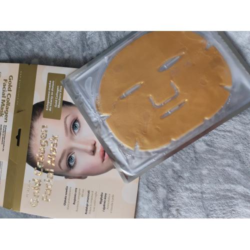 GlySkinCare Gold Collagen Facial Mask (kolagenowa maska ze złotem do twarzy) - opinie | zdjęcie do recenzji od paulinaka29 - 2