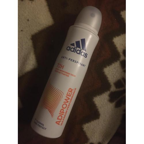 Adidas Adipower, Anti-perspirant 72 H (Antyperspirant w sprayu) - opinie | zdjęcie do recenzji od blekit_nieba - 1