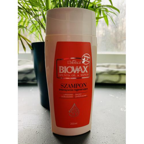 L'biotica Biovax Opuntia Oil & Mango, Szampon intensywnie regenerujący - opinie | zdjęcie do recenzji od Magda_Lena_Magda