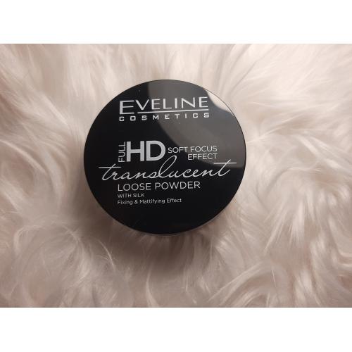 Eveline Cosmetics Full HD, Transculent Loose Powder Fixing & Mattifying with Silk (Puder utrwalający) - opinie | zdjęcie do recenzji od ILikeRead
