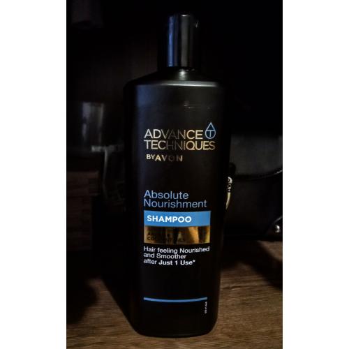 Avon Advance Techniques, Absolute Nourishment Shampoo (Szampon z olejkiem arganowym i kokosem `Odżywianie`) - opinie | zdjęcie do recenzji od Nathaliee85