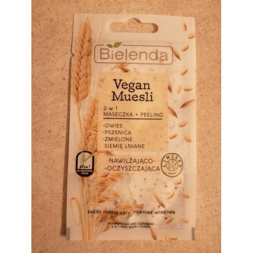Bielenda Vegan Muesli, 2 w 1 Maseczka + peeling `Pszenica, owies, siemię lniane` - opinie | zdjęcie do recenzji od Aleksandra474 - 2