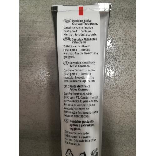 Dentalux Toothpaste with Active Charcoal (Pasta do zębów z aktywnym węglem) - opinie | zdjęcie do recenzji od Lukrecja63 - 1