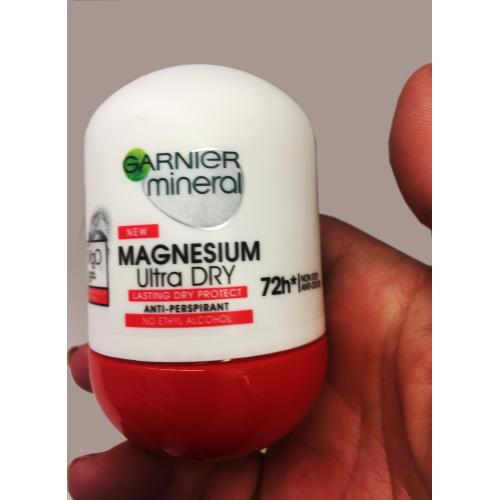 Garnier Mineral Magnesium Ultra Dry 72h, Antyperspirant dla kobiet w kulce - opinie | zdjęcie do recenzji od 49510cba5fef09f401ffe3f49994f01f3485a7ad_607cb9f26ba11