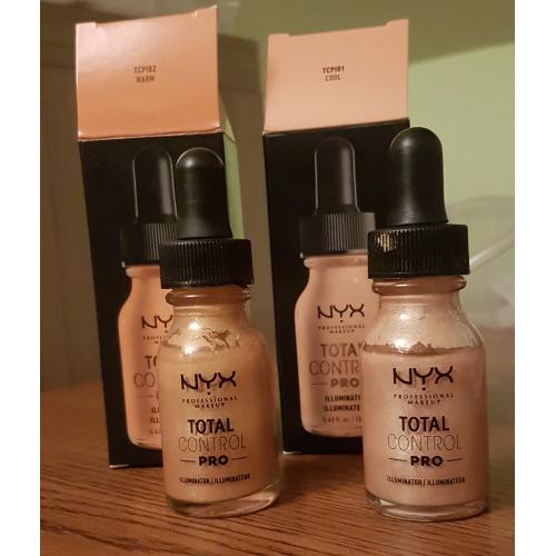 NYX Professional Makeup Total Control Pro, Illuminator (Płynny rozświetlacz) - opinie | zdjęcie do recenzji od Staria - 4