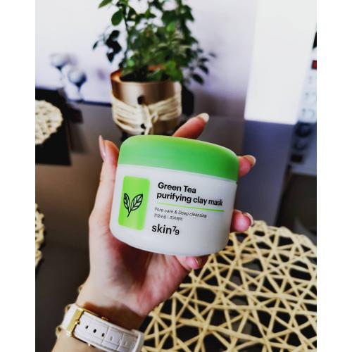 SKIN79 Green Tea, Purifying Clay Mask (Oczyszczająca maska z zieloną herbatą) - opinie | zdjęcie do recenzji od Kar_sz