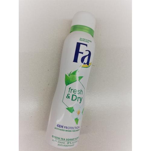 Fa Fresh & Dry, Green Tea, Deodorant Spray (Antyperspirant w sprayu `Zielona Herbata` (stara wersja)) - opinie | zdjęcie do recenzji od 49510cba5fef09f401ffe3f49994f01f3485a7ad_607cb9f26ba11