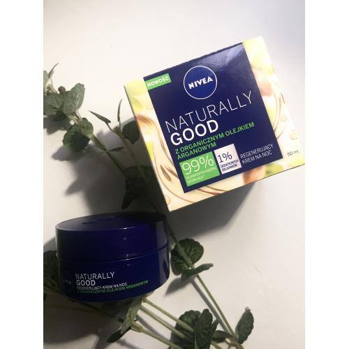 Nivea Naturally Good, Regenerujący krem na noc z olejkiem arganowym - opinie | zdjęcie do recenzji od 49510cba5fef09f401ffe3f49994f01f3485a7ad_607cb9f26ba11