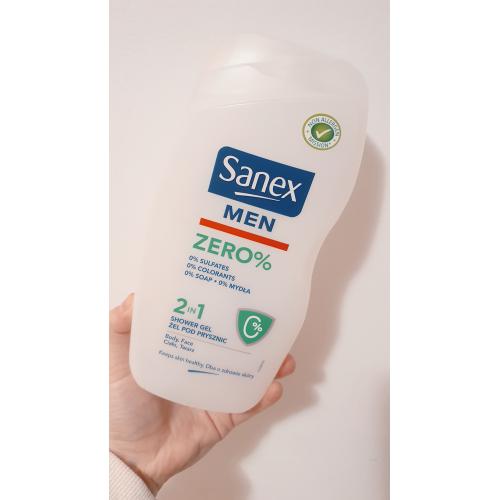 Sanex Men, Zero%, 2 in 1 Shower Gel (Żel pod prysznic) - opinie | zdjęcie do recenzji od taktojamarta