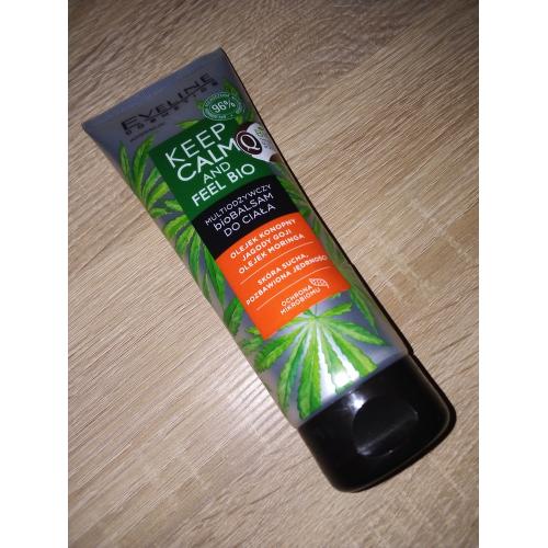 Eveline Cosmetics Keep Calm and Feel Bio, Multiodżywczy biobalsam do ciała `Olejek konopny, jagody goji i olejek moringa` - opinie | zdjęcie do recenzji od Marti_13