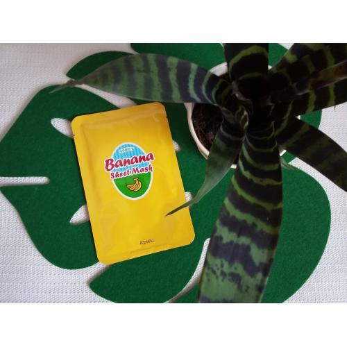 A'pieu Sweet Banana & Honey, Sheet Mask (Maska w płacie) - opinie | zdjęcie do recenzji od Moniczkasia
