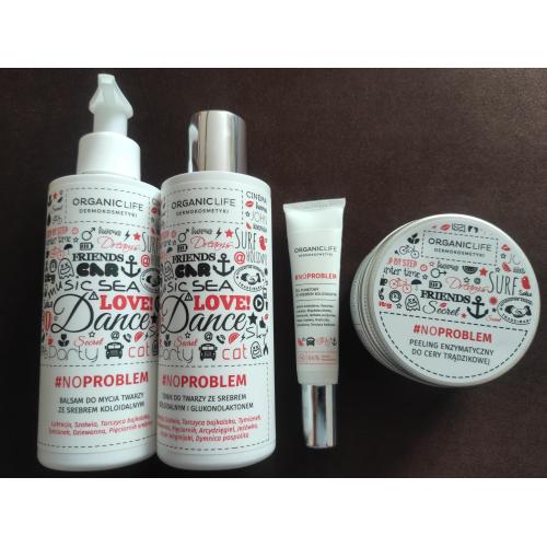 Organic Life [No Problem] Acne Blocker, Peeling enzymatyczny do cery trądzikowej - opinie | zdjęcie do recenzji od niebieskajagoda