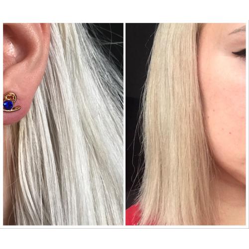 Matrix Color Sync Sheer Acidic Toner (Toner kwasowy o niskim PH do włosów blond) - opinie | zdjęcie do recenzji od niiiuniiiusiiia - 3
