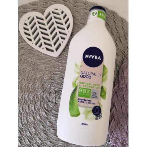 Nivea Naturally Good, Odżywczy balsam do ciała z aloesem - opinie | zdjęcie do recenzji od mala_222
