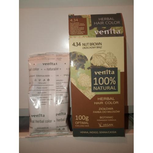 Venita Herbal Hair Color (Ziołowa farba do włosów (odcienie brązu)) - opinie | zdjęcie do recenzji od Olimanika