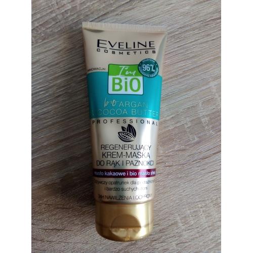 Eveline Cosmetics I'm Bio, Professional Bio Argan & Cocoa Butter, Odżywczy krem-maska do rąk i paznokci - opinie | zdjęcie do recenzji od Marti_13