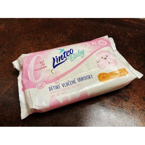Linteo Baby, Care & Comfort, Chusteczki nawilżane `Soft & Cream` - opinie | zdjęcie do recenzji od 123eliza96
