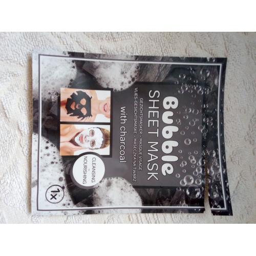 Action Bubble Sheet Mask with Characoal (Maseczka do twarzy w płachcie z węglem) - opinie | zdjęcie do recenzji od Madeleine987 - 1