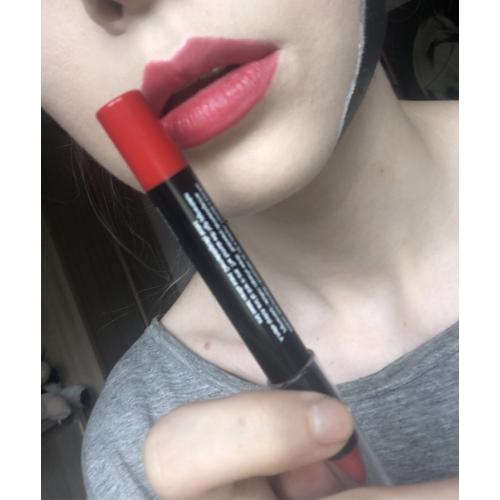 My Secret Hello Pretty!, 2 in 1 Matte Lipstick & Liner (Automatyczna matowa pomadka i kredka do ust) - opinie | zdjęcie do recenzji od Airotkow