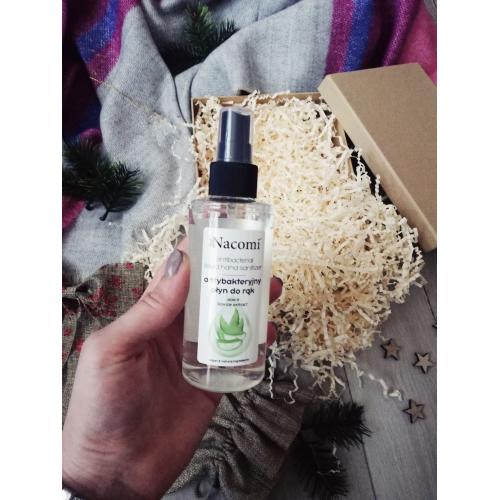 Nacomi Aloe & Licorice Extract Anti-bacterial Liquid Hand Satinizer (Antybakteryjny płyn do rąk) - opinie | zdjęcie do recenzji od 7a06ac59e4dc690f8e80c7b3076f57372d3721af_6397c093f40a5
