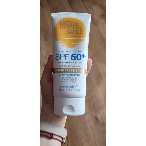 Bondi Sands Coconut Beach Sunscreen Lotion SPF 50+ (Emulsja do opalania z filtrem SPF 50+ do twarzy) - opinie | zdjęcie do recenzji od szoczek - 2