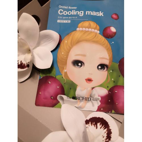 The Orchid Skin Cooling Mask (Maseczka do twarzy o działaniu chłodzącym) - opinie | zdjęcie do recenzji od mala_222