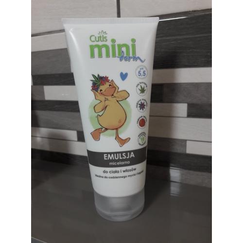 Cutis Mini Derm Emulsja micelarna do mycia ciała i włosów - opinie | zdjęcie do recenzji od Ann_ek