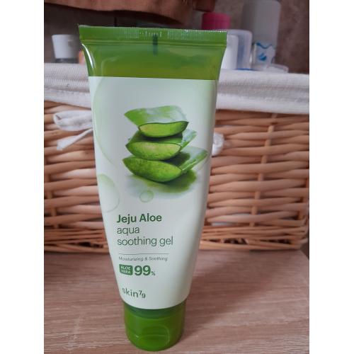 SKIN79 Jeju Aloe, Aqua Soothing Gel (Łagodzący żel aloesowy) - opinie | zdjęcie do recenzji od Katamikos