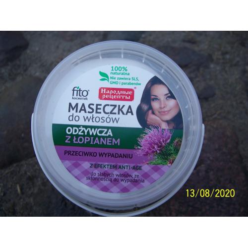 Fitokosmetik Przepisy Ludowe, Maska do włosów łopianowa odżywcza - opinie | zdjęcie do recenzji od Smerfeta83 - 1