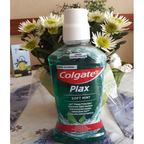 Colgate Plax, Soft Mint, Mouthwash (Płyn do płukania jamy ustnej) - opinie | zdjęcie do recenzji od Andromeda1966