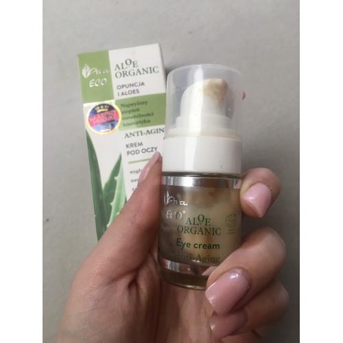 Laboratorium Kosmetyczne AVA Aloe Organic Anti-Aging, Krem pod oczy - opinie | zdjęcie do recenzji od kama_m1 - 2